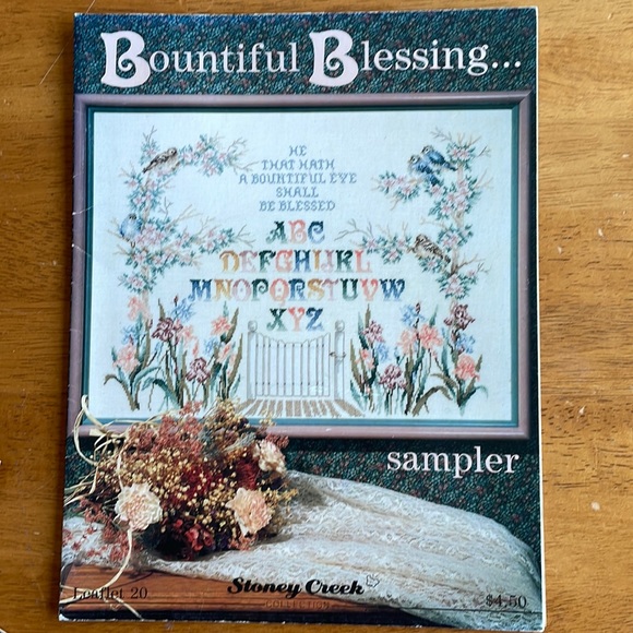 6 Cross Stitch Sampler Books Vintage 1980s 1990s - Picture 6 of 6